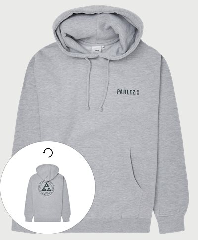 PARLEZ Sweatshirts MARATHON HOODIE Grey