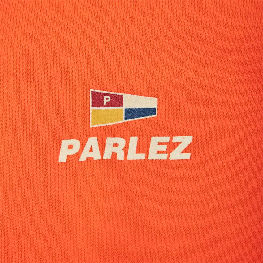 PARLEZ Sweatshirts TRADEWINDS HOODIE ORANGE