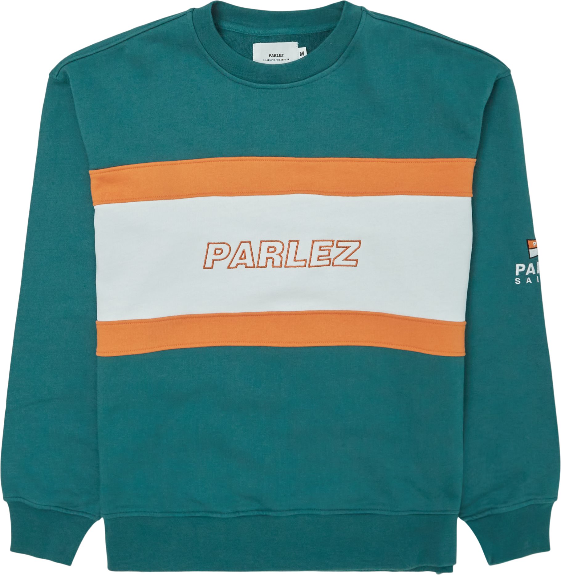 PARLEZ Sweatshirts SANDERSON PULLOVER CREW Grön