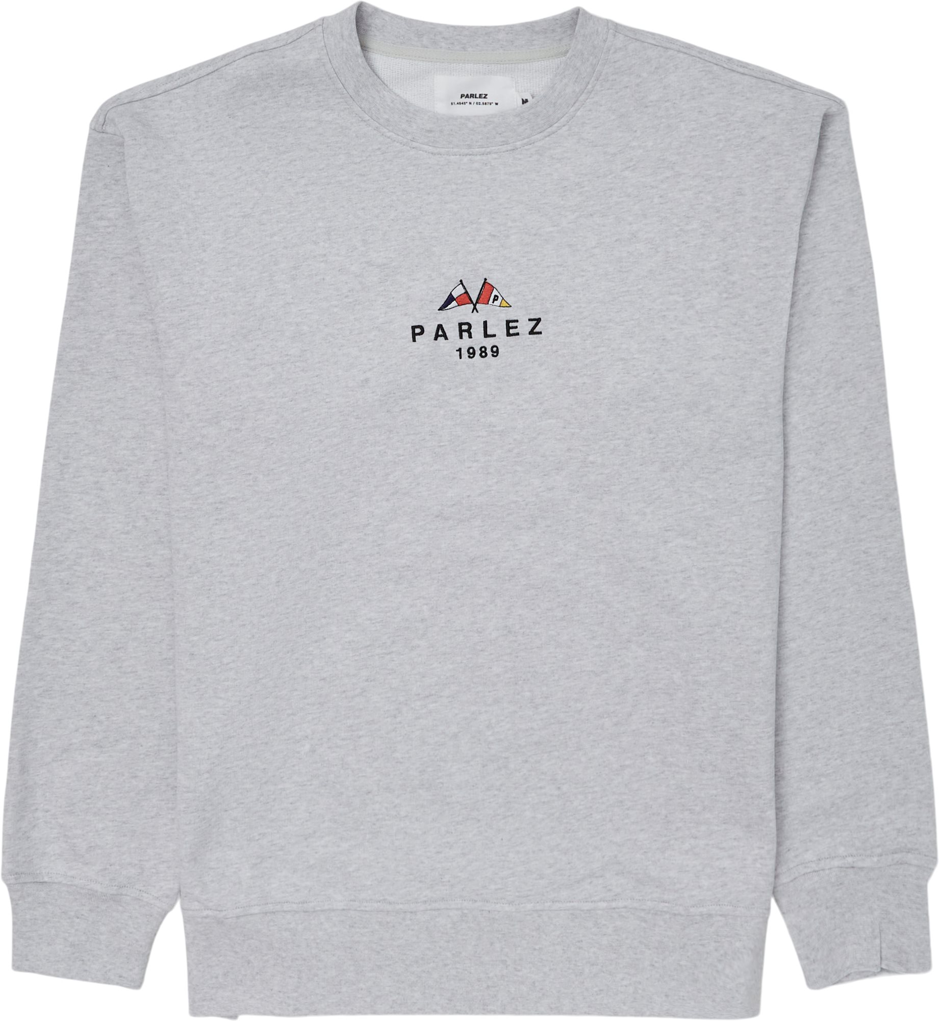 PARLEZ Sweatshirts IROKO PULLOVER CREW Grey