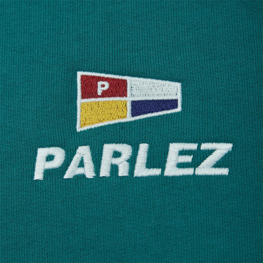 PARLEZ Sweatshirts TRADEWINDS PULLOVER CREW GRØN
