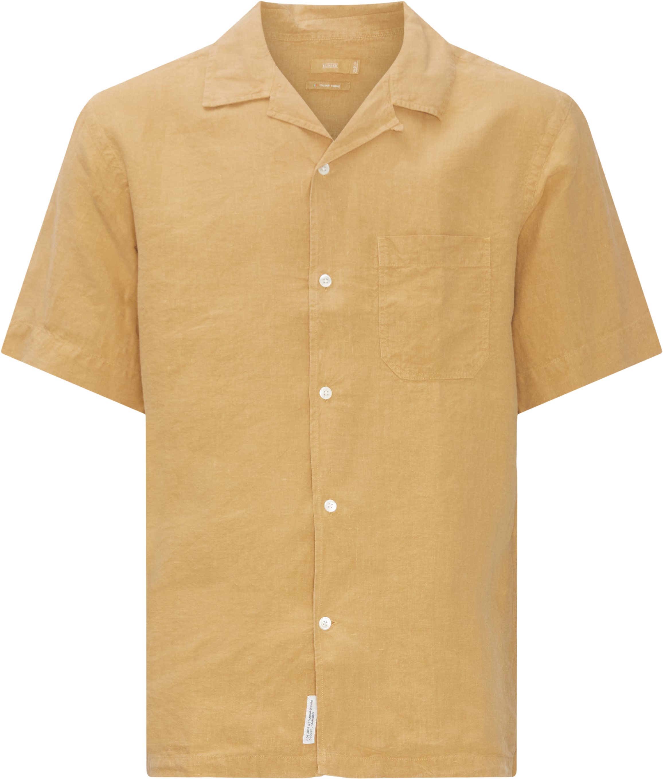 Short-sleeved shirts - Regular fit - Sand