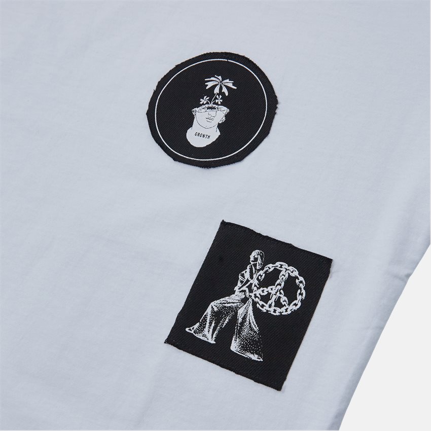 Jungles Jungles T-shirts PATCHES TEE  WHITE