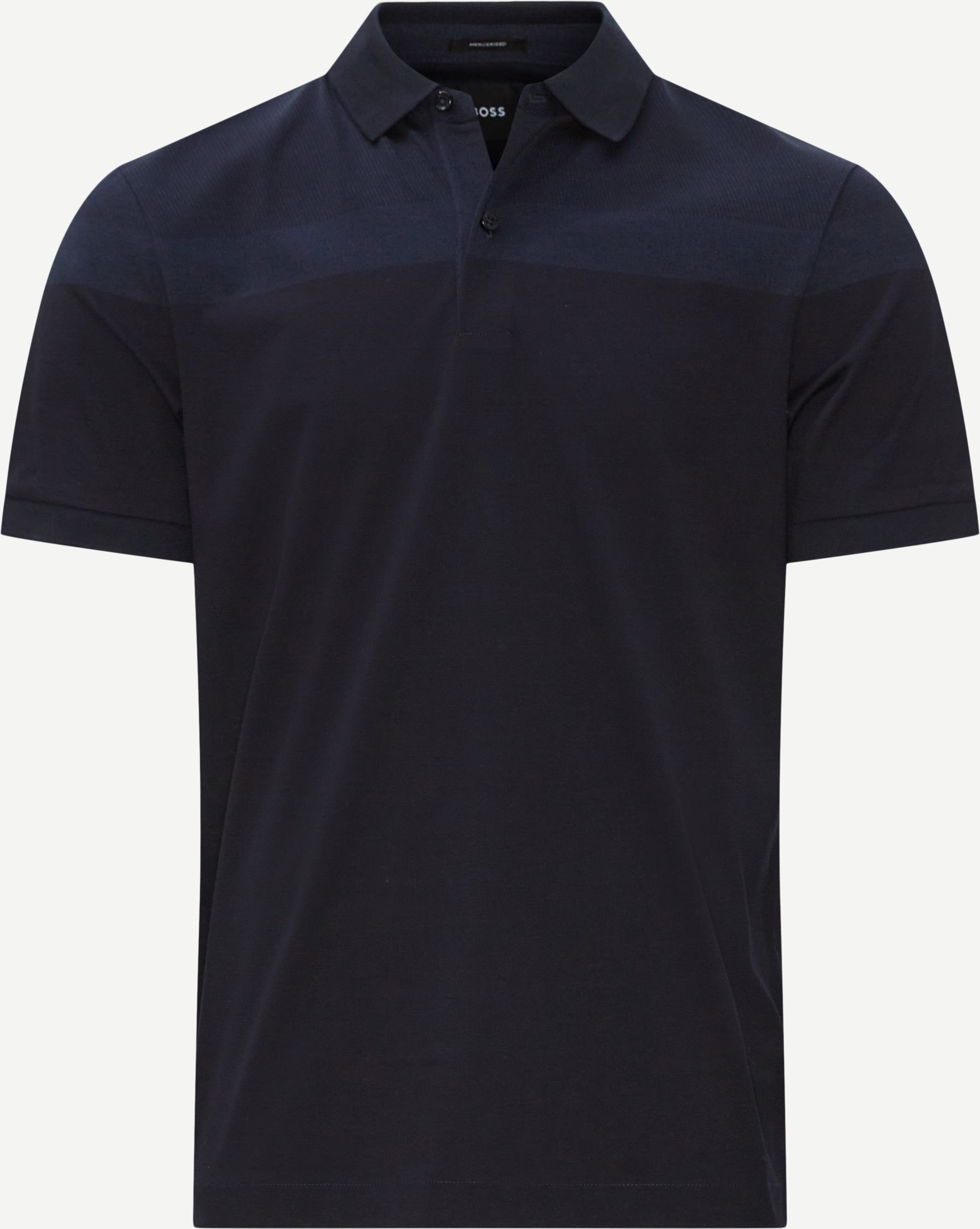 Prout35 Merceriseret Polo - T-shirts - Regular fit - Blå