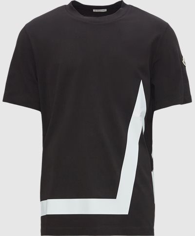 Moncler T-shirts 8C00001 8390T Black