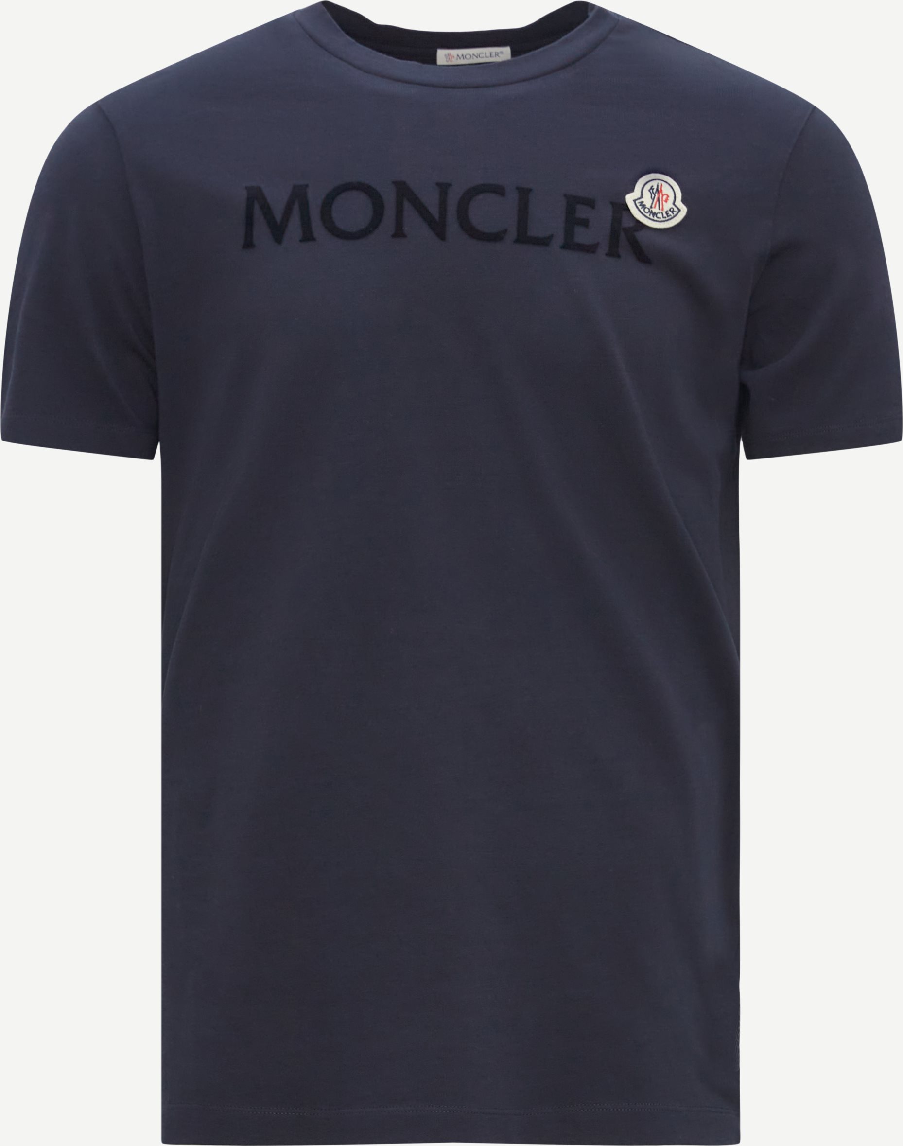 Moncler T-shirts 8C00025 8390T Blå