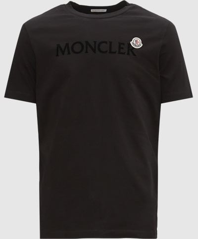 Moncler T-shirts 8C00025 8390T Sort
