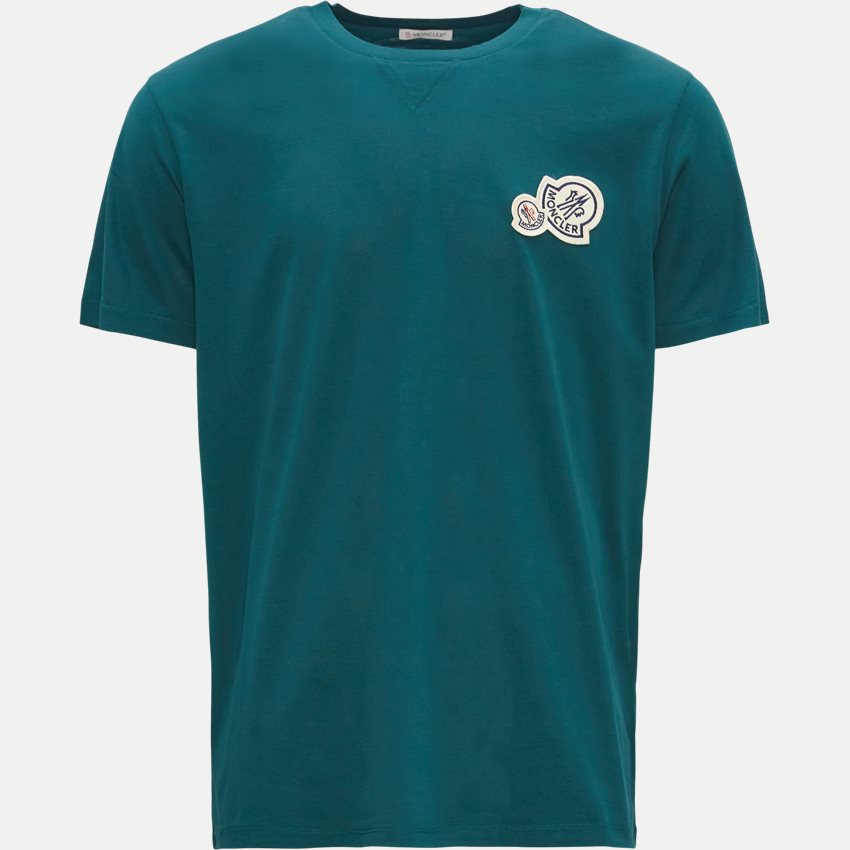 Moncler T-shirts 8C00026 8390Y GRØN