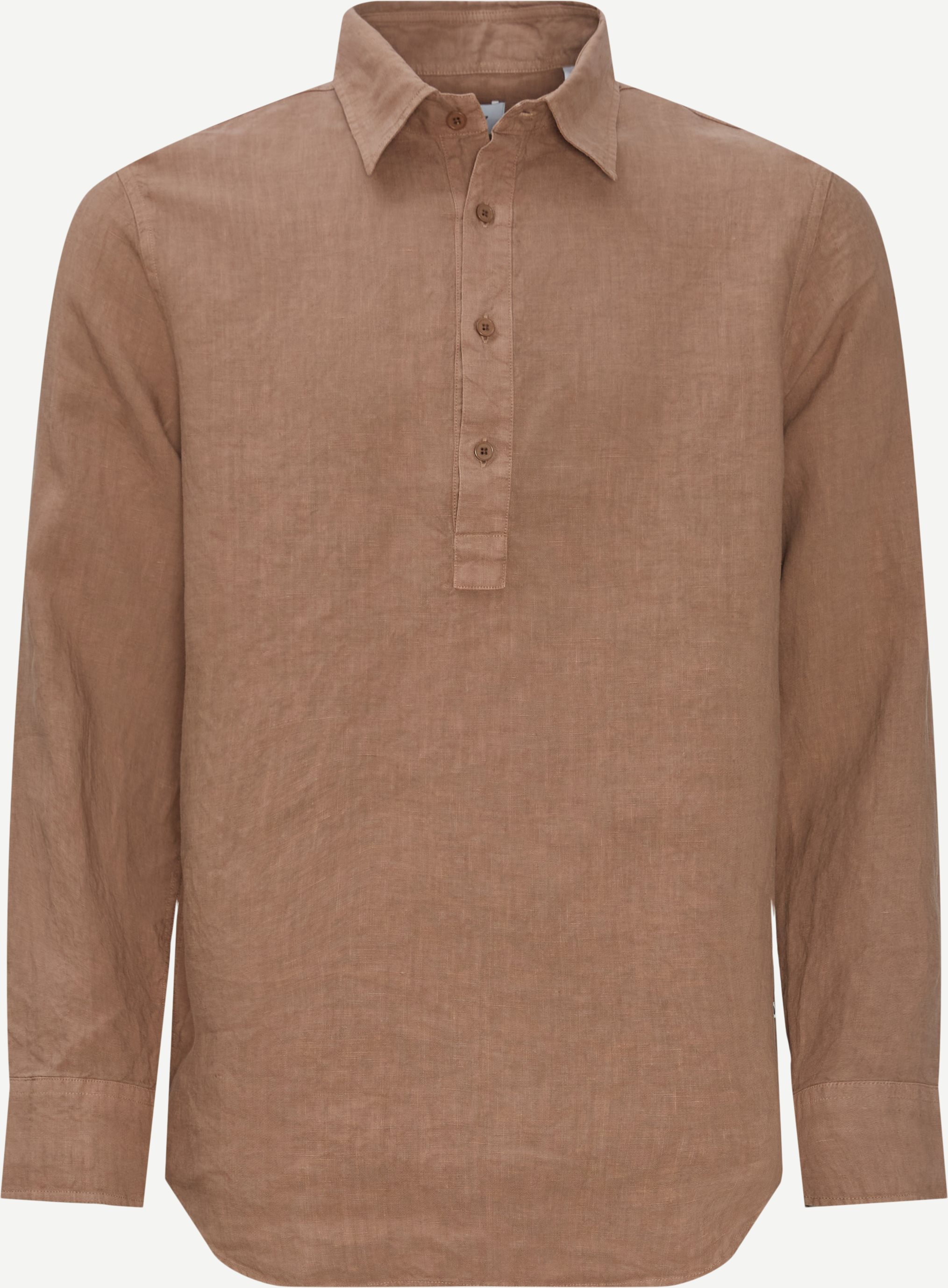Shirts - Regular fit - Brown