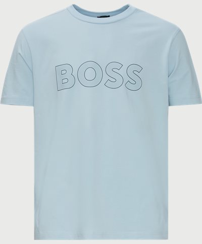 BOSS Athleisure T-shirts 50474232 TEE9 Blå