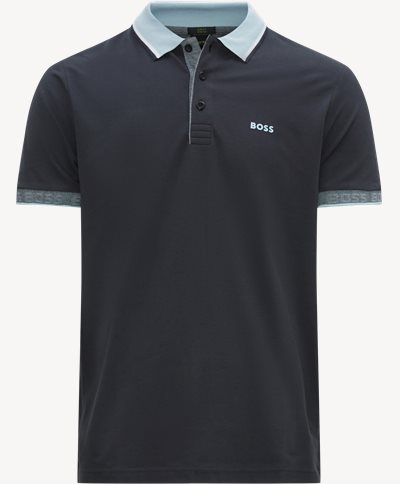 Paul Polo T-shirt Slim fit | Paul Polo T-shirt | Blue
