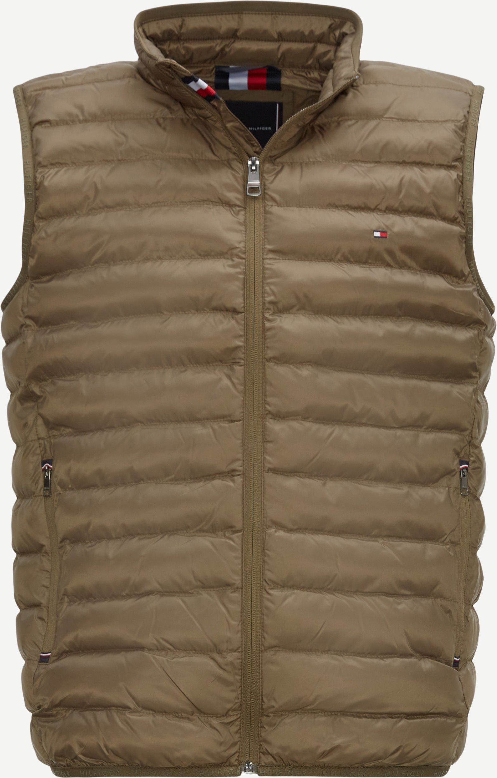 Tommy Hilfiger Vests 18762 PACKABLE RECYCLED VEST Army