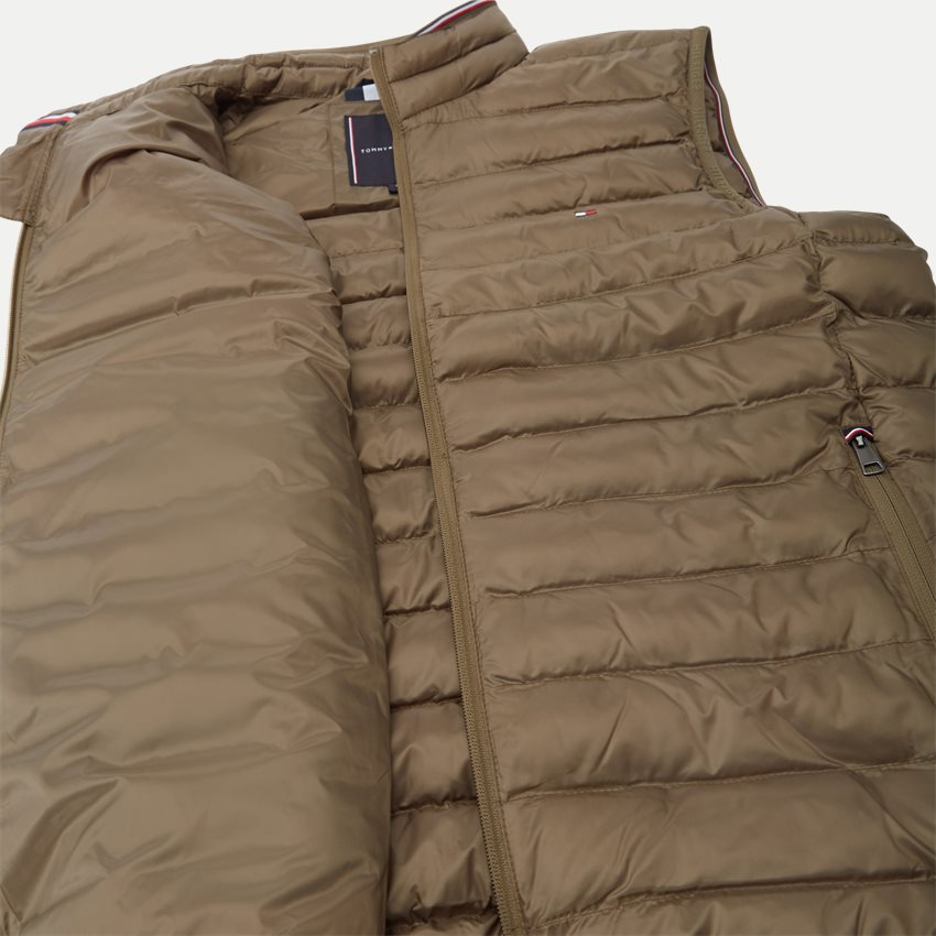 Tommy Hilfiger Västar 18762 PACKABLE RECYCLED VEST ARMY