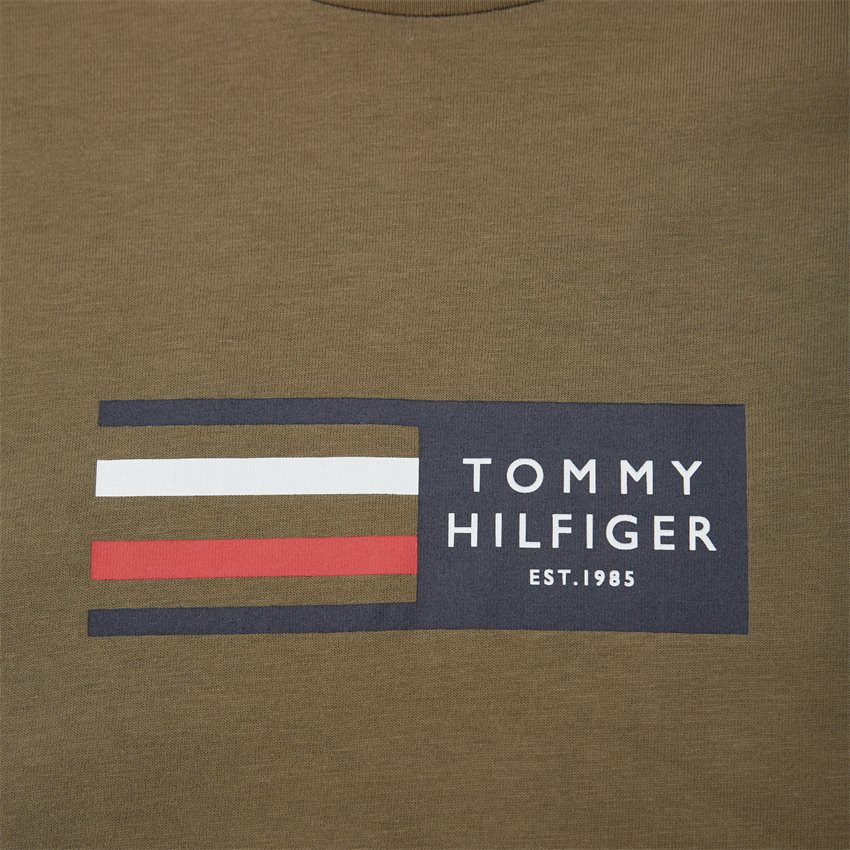 Tommy Hilfiger T-shirts 25761 RWB CORP GRAPHIC TEE ARMY