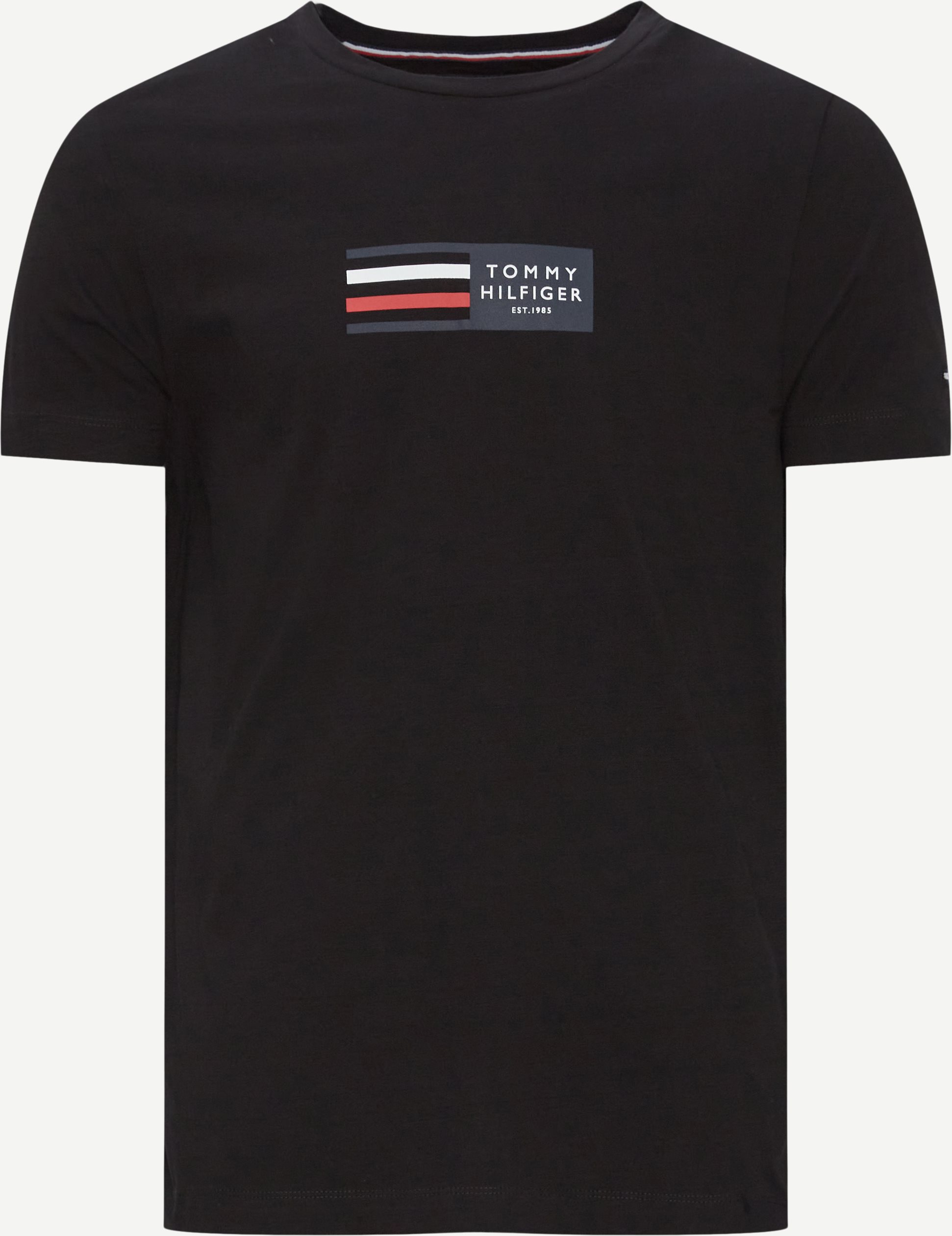 Corp Graphic T-Shirt - T-shirts - Slim fit - Sort