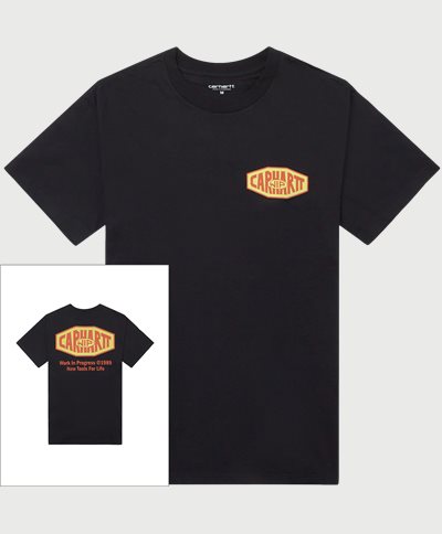 Carhartt WIP T-shirts S/S NEW TOOLS I030664 Svart
