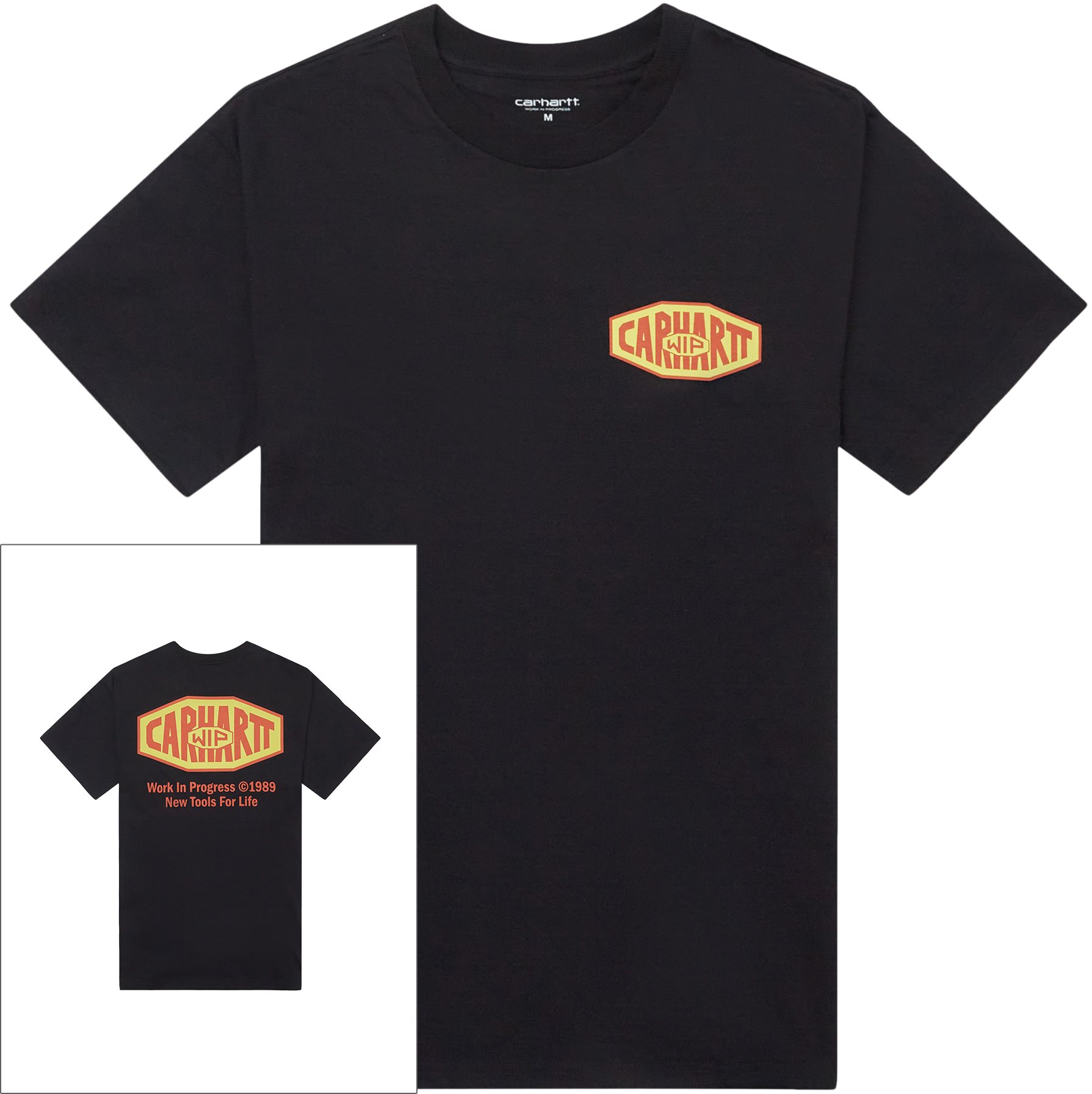 Carhartt WIP T-shirts S/S NEW TOOLS I030664 Svart
