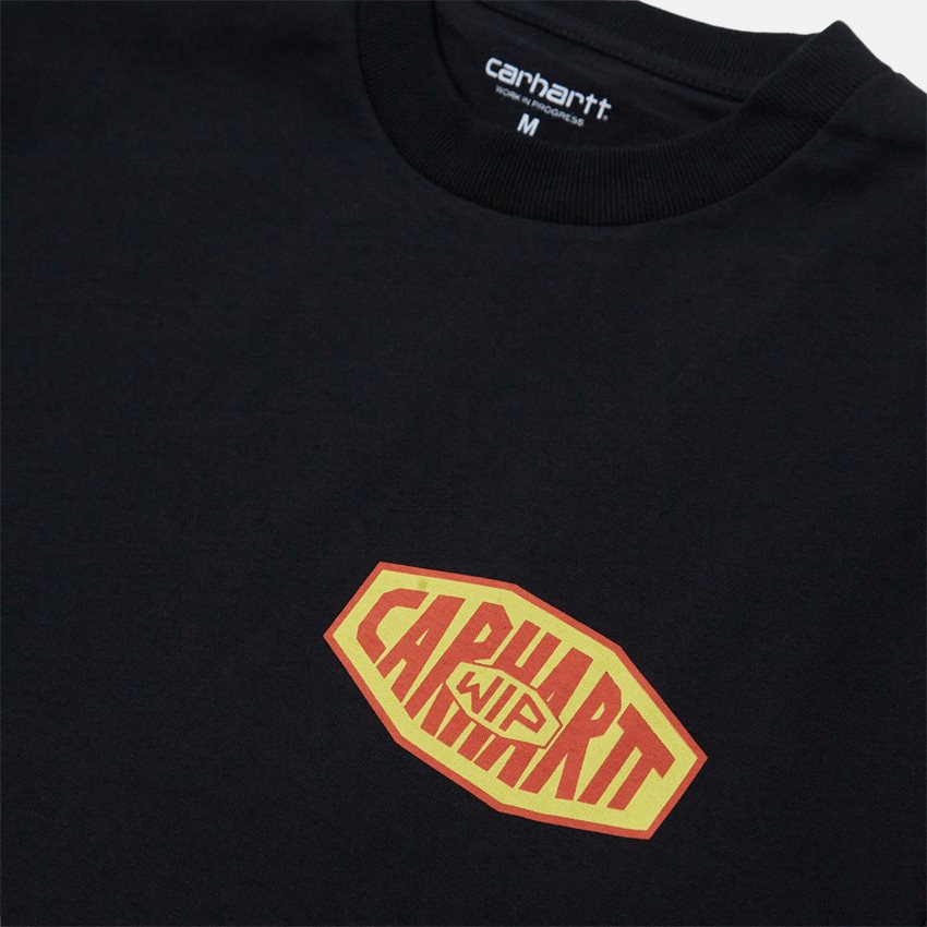 Carhartt WIP T-shirts S/S NEW TOOLS I030664 BLACK