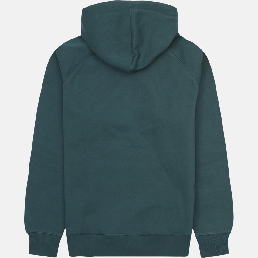 Carhartt WIP Sweatshirts HOODED CHASE SWEAT I026384.0XXXX JUNIPER