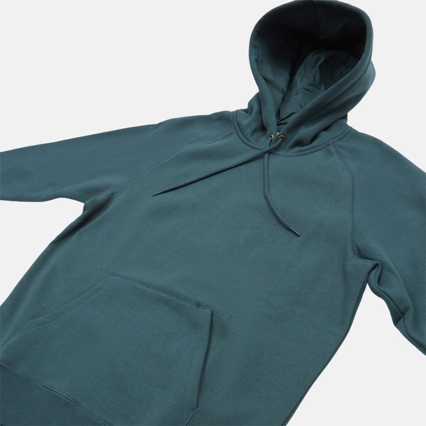 Carhartt WIP Sweatshirts HOODED CHASE SWEAT I026384.0XXXX JUNIPER