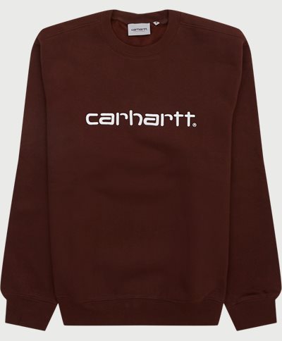 Carhartt WIP Sweatshirts CARHARTT SWEAT I030229 Bordeaux