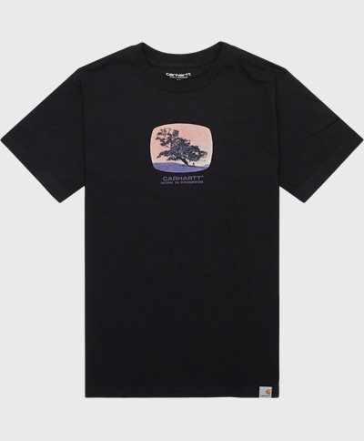 Carhartt WIP T-shirts S/S SEEDS I031028 Black