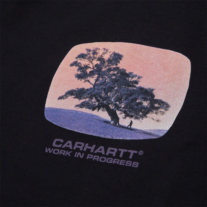 Carhartt WIP T-shirts S/S SEEDS I031028 BLACK