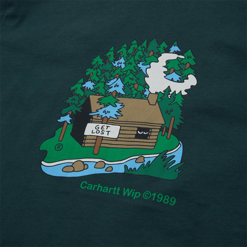 Carhartt WIP T-shirts S/S CABIN I031021 JUNIPER