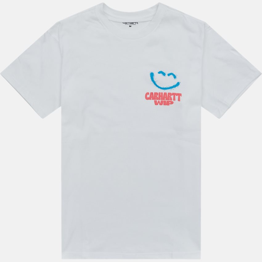 Carhartt WIP T-shirts S/S HAPPY I031023 WHITE
