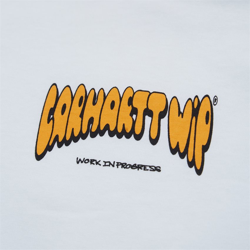 Carhartt WIP T-shirts S/S BUBBLE I030973 WHITE