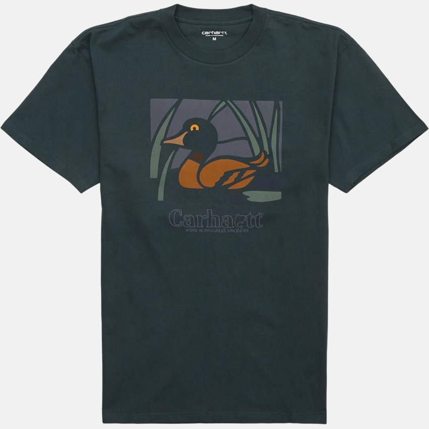 Carhartt WIP T-shirts S/S DUCK I031031 JUNIPER