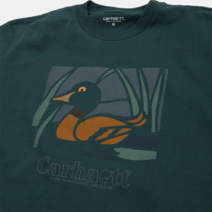 Carhartt WIP T-shirts S/S DUCK I031031 JUNIPER