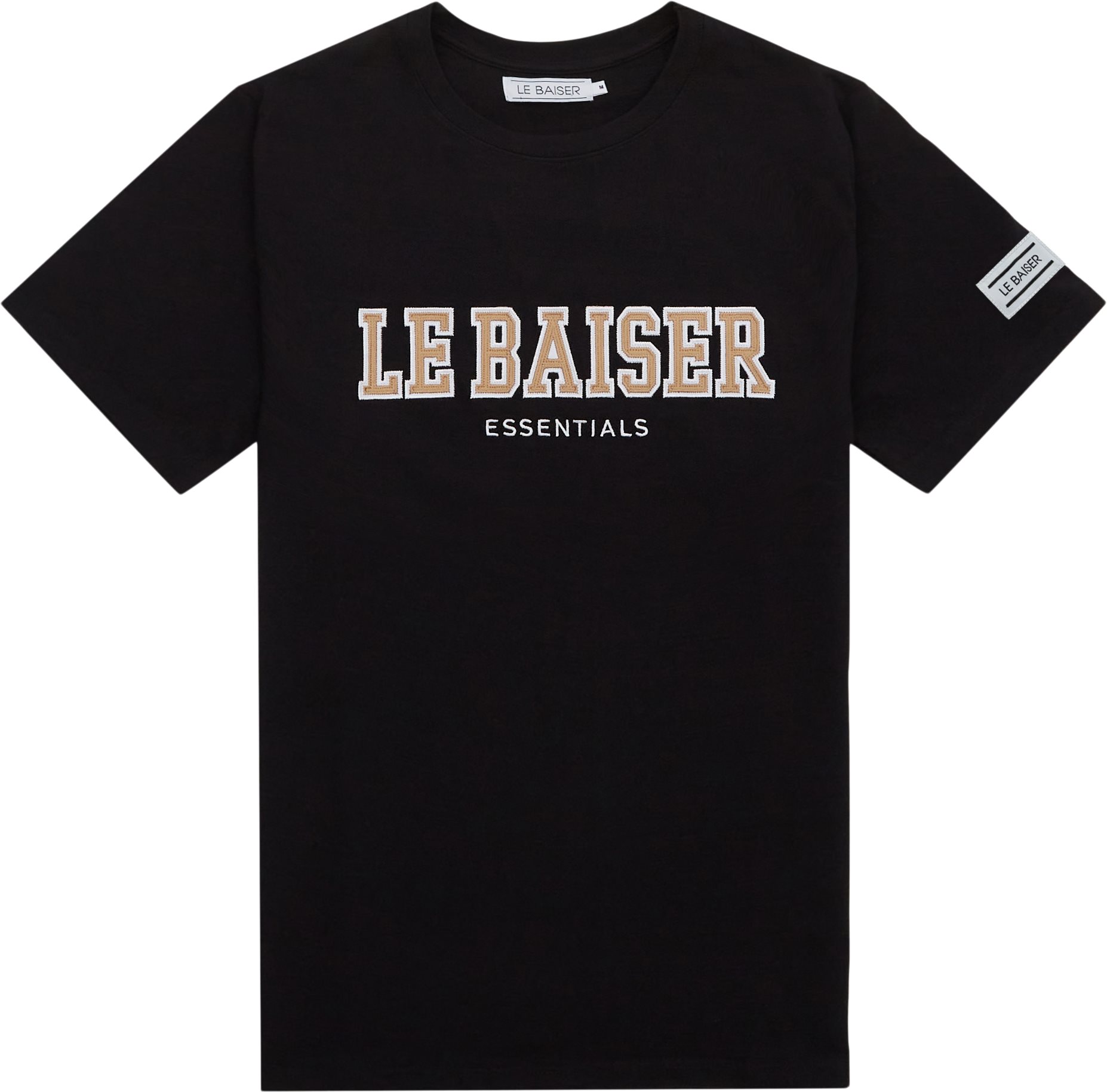 Le Baiser T-shirts ANNECY Sort