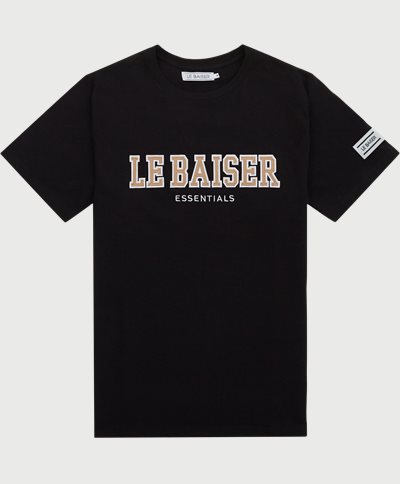 Le Baiser T-shirts ANNECY Sort