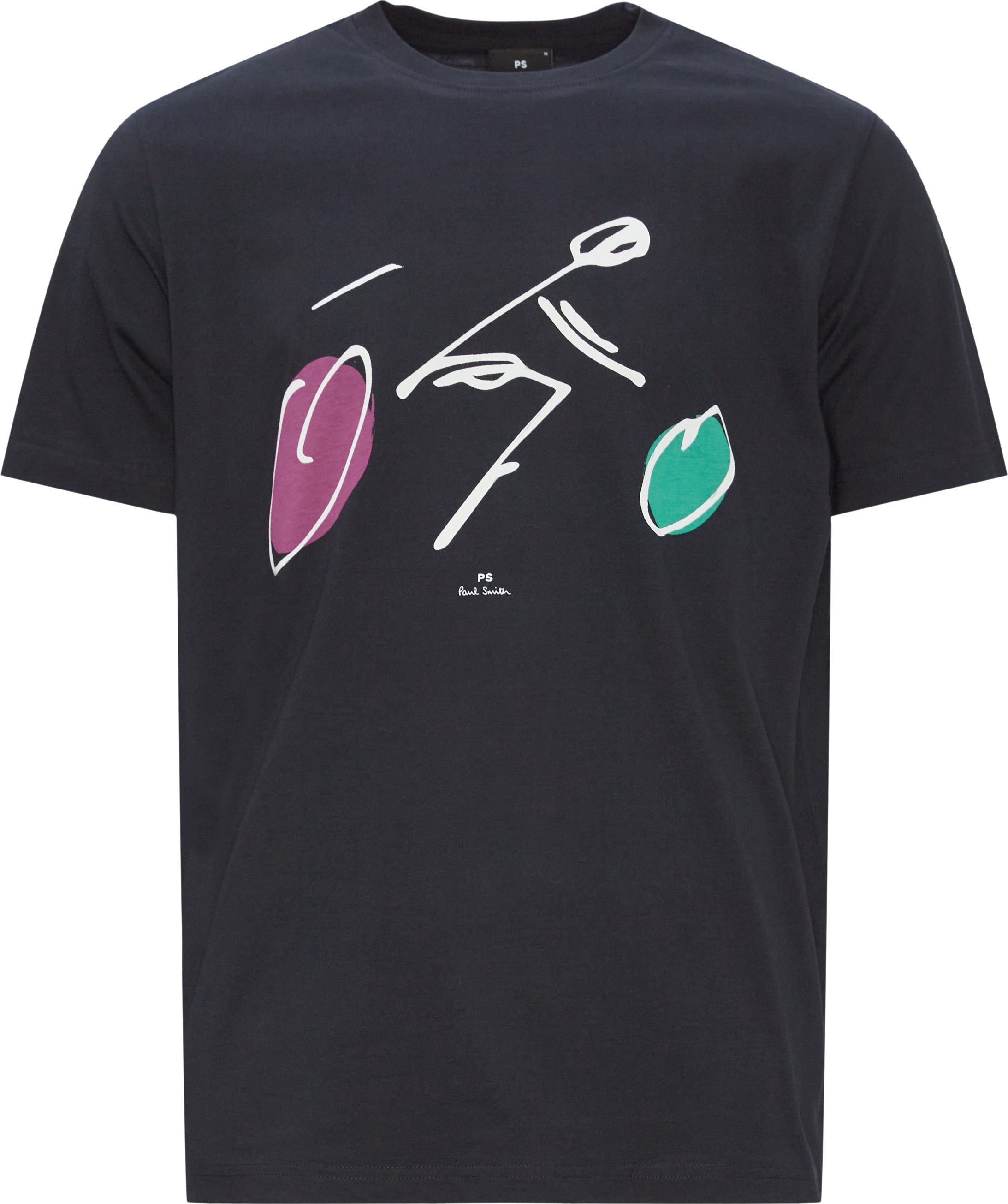 Cyclist T-shirt - T-shirts - Regular fit - Blå
