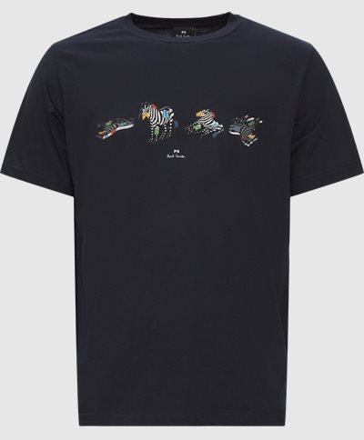4 Zebras T-shirt Regular fit | 4 Zebras T-shirt | Blå