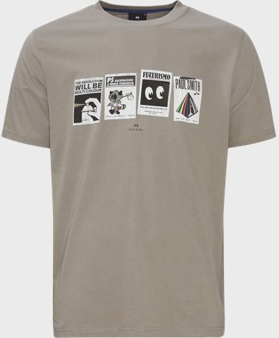 PS Paul Smith T-shirts 011R-JP3434 Grå