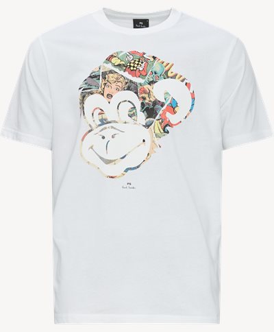 Monkey T-shirt Regular fit | Monkey T-shirt | Hvid