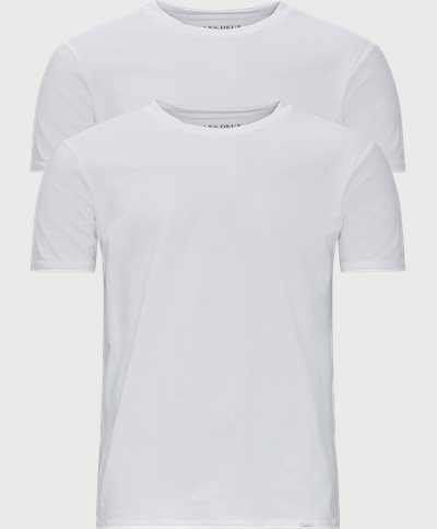 Les Deux T-shirts LES DEUX BASIC 2PK T-SHIRT LDM100002 Hvid