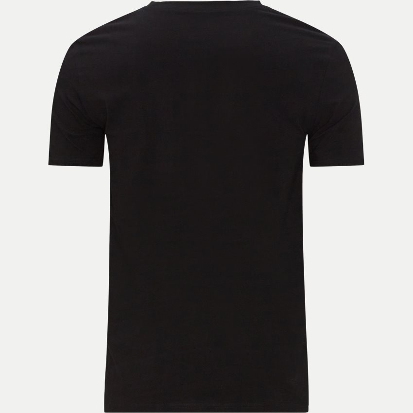 Les Deux T-shirts LES DEUX BASIC 2PK T-SHIRT LDM100002 SORT