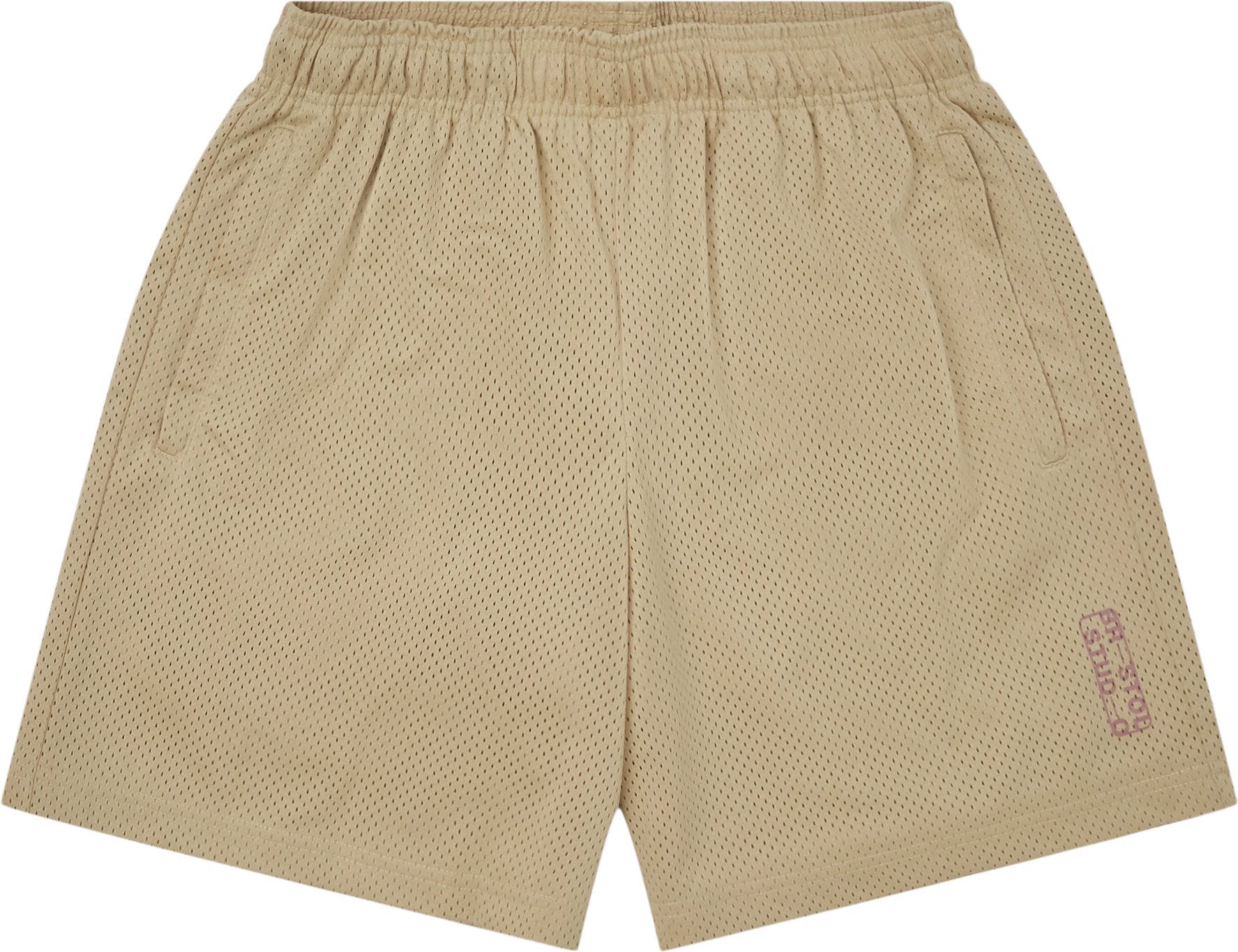 Mesh Core Shorts - Shorts - Regular fit - Sand