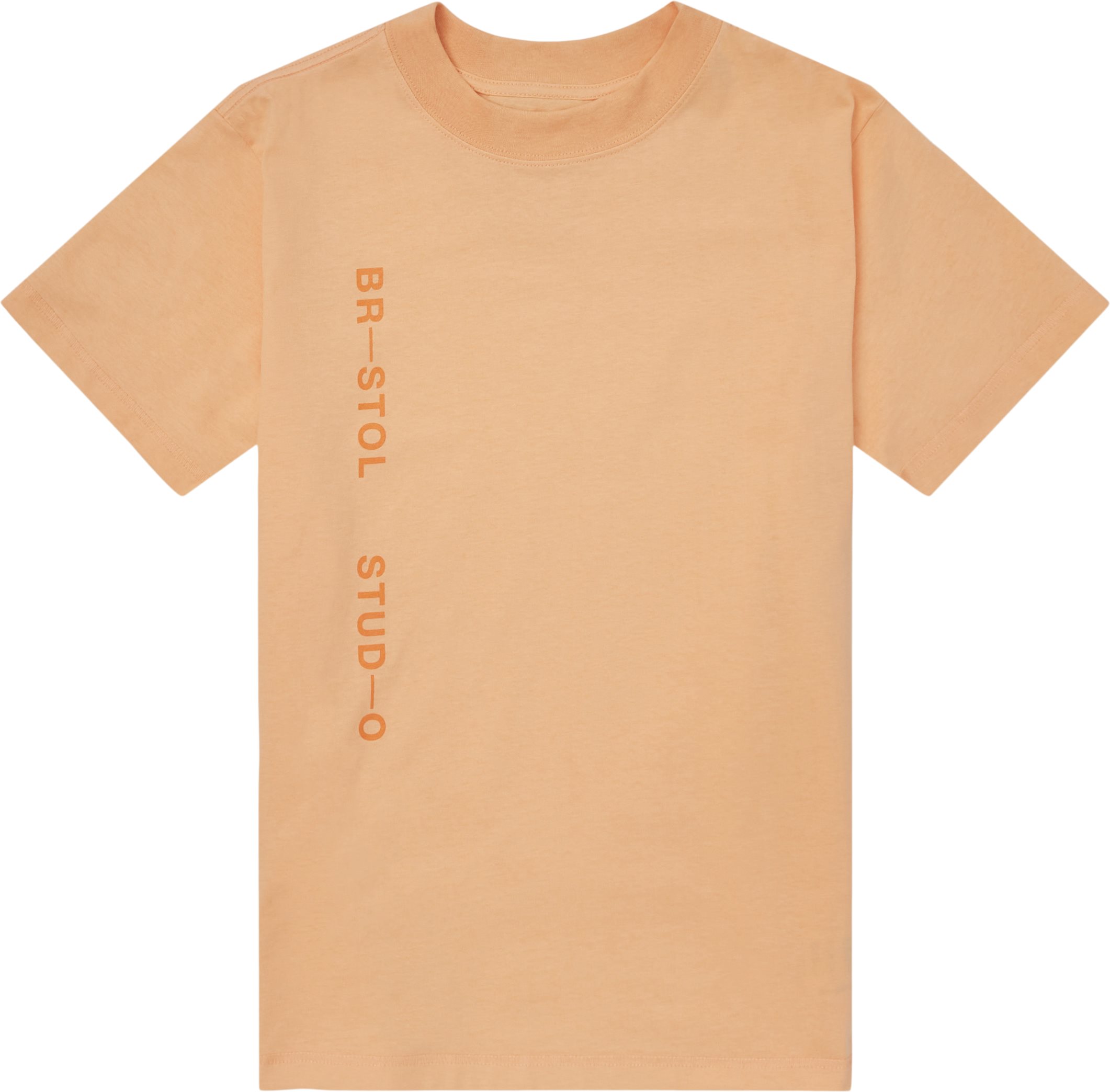 Vertical Team Tee - T-shirts - Oversize fit - Orange