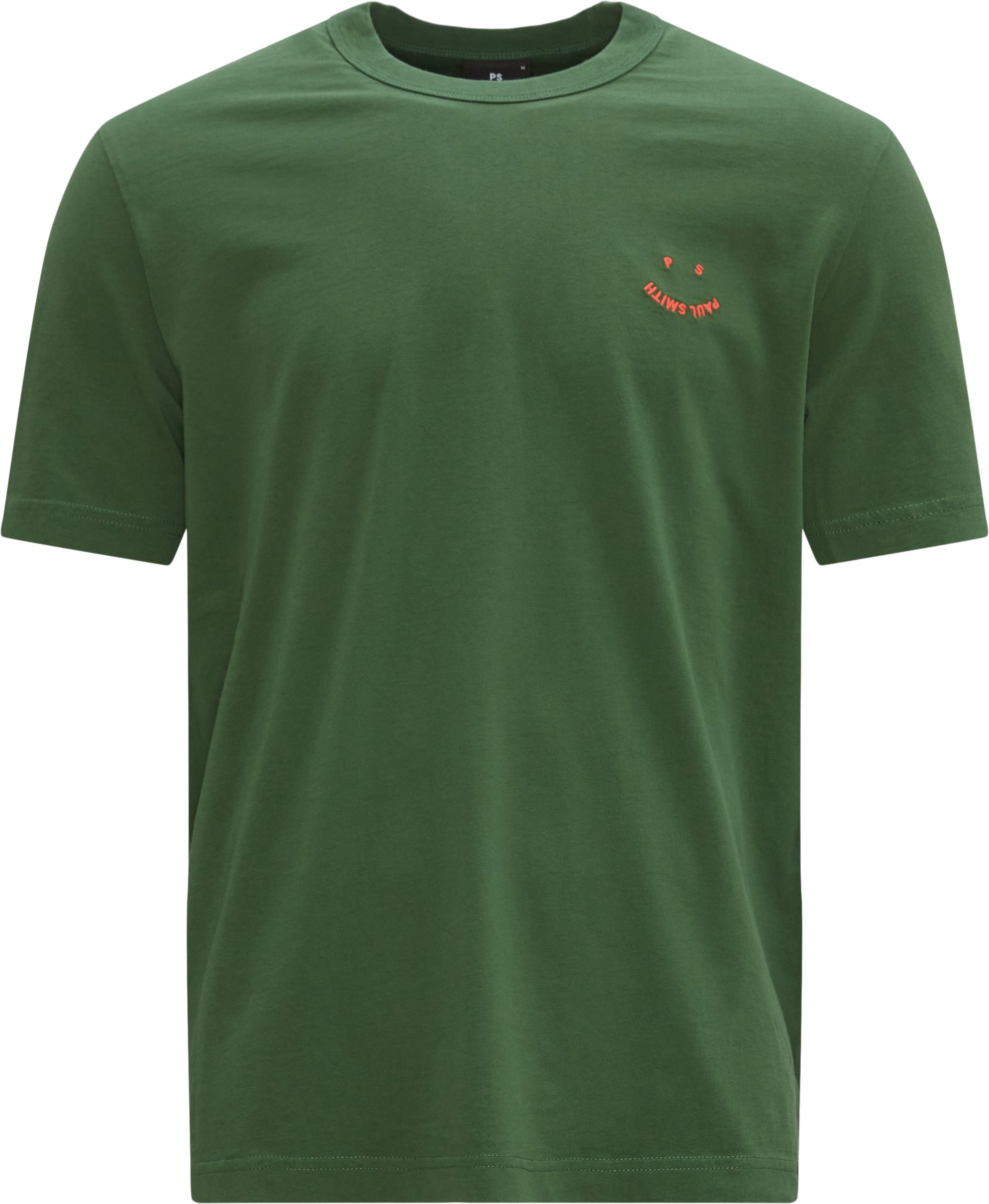 T-shirts - Regular fit - Grøn