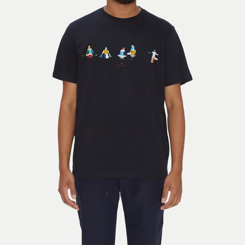 PS Paul Smith T-shirts 011R JP3435 NAVY