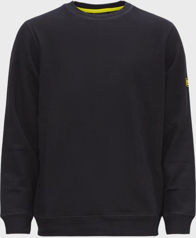 Barbour Sweatshirts BADGE SWEAT Black