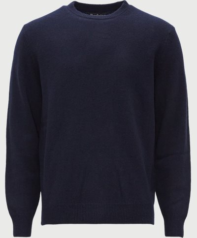 Barbour Knitwear PATCH CREW AW22 Blue