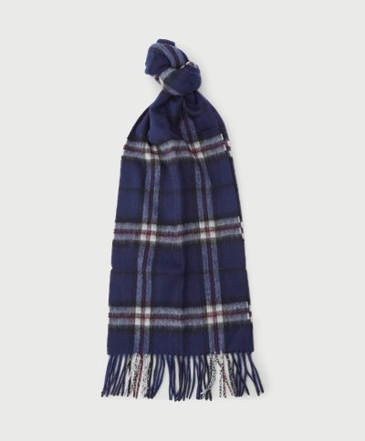 Barbour Scarves NEW CHECK TARTAN AW22 Blue
