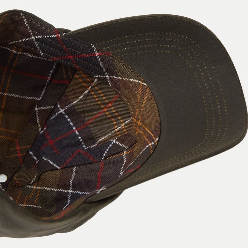 Barbour Kepsar WAX SPORTS CAP AW22 OLIVEN