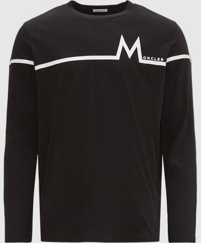  Regular fit | Long-sleeved t-shirts | Black