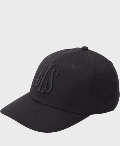 BLS Caps CLASSIC BASEBALL CAP TONAL BLACK 99103 Sort